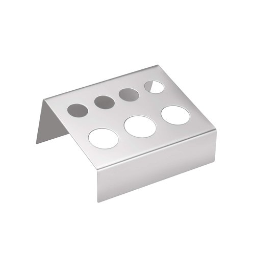 Tattoo Ink Cup Holder,New Star Tattoo 5pcs 7 Holes Stainless Steel Tattoo Pigment Ink Cup Caps Holder Stand Pigment Cup Cap Container Holder Stand for Tattoo Machine Supply