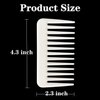 Mini Wide Tooth Comb,Small Travel Purse Hair Detangling Comb Beard Comb for Curly Wavy Hair Portable Care Comb Shower Comb Travel Combs for Men Women - Best Styling Comb for Wet,Dry,Long Hair
