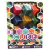 Project Genius: Chroma Cube, A Colorful Logic Puzzle, 12 Colorful Wood Blocks, 25 Brainteaser Cards, Puzzle, Great Gift, 1 Player Game Logic
