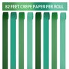 Crepe Paper Streamers St.Patrick's Day Party Streamer 8 Rolls Green Party Streamer for Various Birthday Wedding Festival Party Decorations