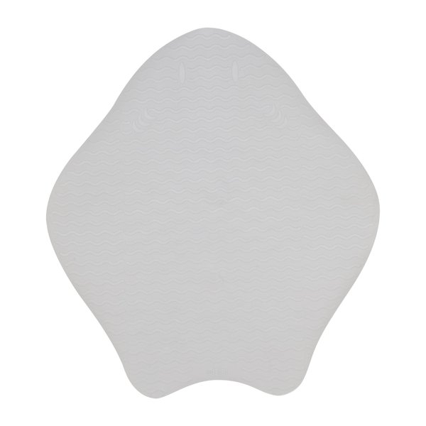 Ubbi Stingray Bath Mat for Baby, Non-Slip, Powerful Suction Cups, Baby Bathtub Time Essentials, Gray