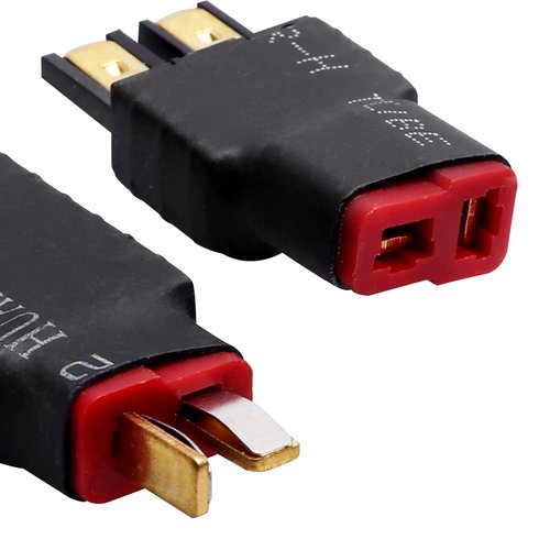 Hobbypark RC Battery Adapter Connector for Traxxas TRX to HXT 4mm Banana Plugs fit Slash/Rustler/Stampede/Bandit/E Revo RC Car