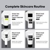 coxir BLACK SNAIL COLLAGEN STARTER KIT l Repairing&Firming | Black-3-Complex: Black Rice, Bean, Sesame, Snail Mucin, Collagen FOAM CLEANSER+TONER+SERUM+CREAM [3.19 fl.oz (Pack of 1)]