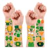 Partywind 100 Styles St Patrick's Day Tattoos Party Decorations, Saint Patrick's Day Accessories for Kids Goodie Bag Stuffers, Irish Shamrock Tattoo Stickers for Green Day Party Supplies Favors