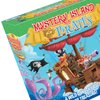 Mystery Island Pirates - Tile Game, by Outset Media, A Wild & Wacky Race for Treasure, Build Your Own Game, Two Games in One Box, Perfect for Family Game Night & Children, for 2-6 Players, Ages 5+