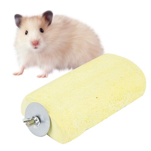 Grinding Teeth Stone, Hamster Grinding Stone Chew Toy Squirrel Hamster Calcium Teeth Mouth Molar Grinding Stone Beak Stone Stand
