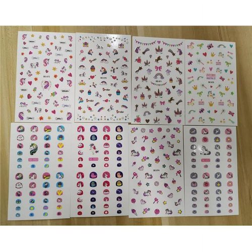 212 Main Temporary Magical 3D Tattoos & Nail Stickers