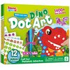 Klever Kits Dot Art Kit for Kids, No Mess Sticker for Toddler 3-7, Craft Kits, DIY Creative Activity, Travel Toy, Birthday Gifts for Boys Girls (Dinosaur)