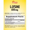 Sundance L-Lysine 500mg Caplets | 120 Count | Free Form Amino Acid | Vegetarian, Non-GMO, and Gluten Free Supplement