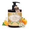 Panier des Sens - Liquid Hand Soap - Orange Blossom Hand Wash - French Marseille Moisturizing Hand Soap with Coconut Oil - Refillable Kitchen & Bathroom Hand Soap - 96% Natural Ingredients -16.9 Fl.oz