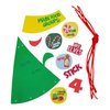 Fun Express Elf Four Food Groups Christmas Mobile Craft Kit - Makes 12