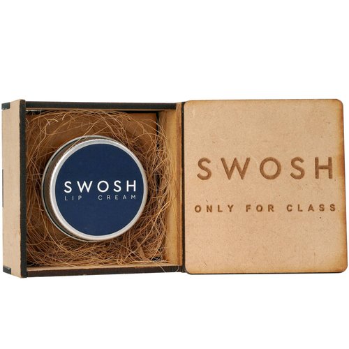 SWOSH Organic Lip Cream for Lightening & Brightening Dark Lips for Men & Women, 0.53 Ounce with Natural Extract, Clove Oil, Lavender Oil, Lemon Grass Oil Lip Cream