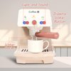 Toy Coffee Maker for Kids, Kids Coffee Playset, Pretend Play Coffee Maker Set, Light and Sound, for Toddler Girls and Boys, Aged 3 4 5 6