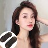 6 Pcs Brown Sponge Volume Hair Bases Volume Inserts Hair Clip Fluffy Hair Cushion Bump It up Hair Piece Hair Styling Pad for Women Girls Clips and Barrettes(ZS239)