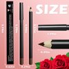 EternalClassic Brown Lip Liner, Long Lasting Lip Liner Pencil, Rich Lip Makeup Colors Highly Pigmented Lip Liners, Smooth Application Lipliner Lip Pencil
