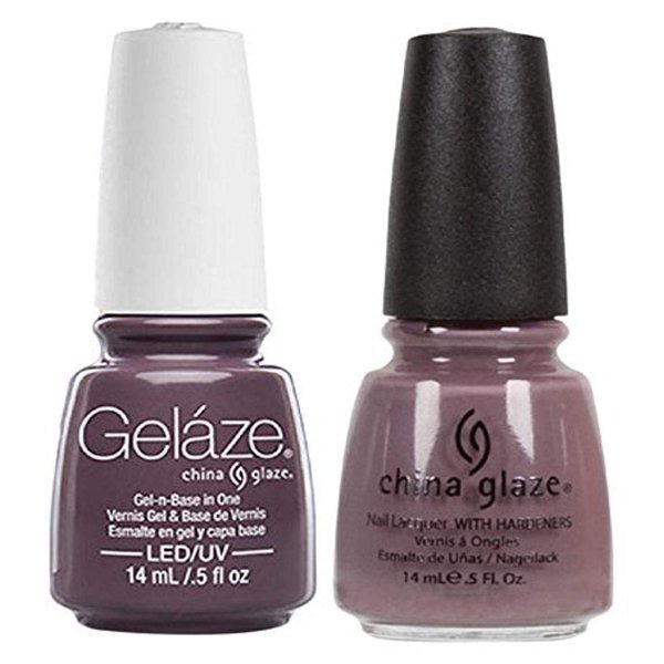 China Glaze Gelaze Tips and Toes Nail Polish, Below Deck, 2 Count