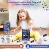 Playset, Forest & Twelfth Kids Set of 2 15pcs Die Cast Mini Police Car Toy Set for Kids & Toddlers, Promotes Creative Pretend Play, Skill Development, Fun All-Occasion Gift Idea (Police Playset)