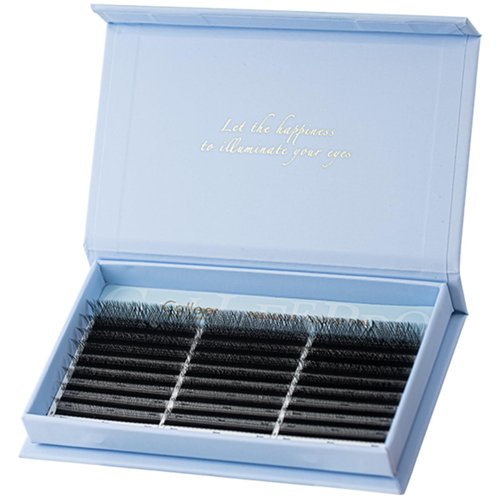 Eyelash Extension D Curl 0.07 8-14mm Mixed Tray Easy Fan Volume Lashes Hybrid Lashes Volume Lash Extensions Self Fanning Eyelash Extensions
