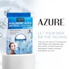 AZURE Hyaluronic Acid & Retinol Anti Aging Facial Mask - Dermatologist Tested - Rejuvenating & Hydrating Face Mask - Helps Reduce Fine Lines & Wrinkles, Smooths & Repairs - Korean Skin Care - 5 Pack