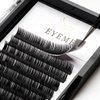 Eyelash Extensions 0.15 D Curl Natural Faux Mink Eyelash Extensions Individual Lashes Extension 14mm Tray Salon Use by EYEMEI