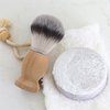 KIKC Handmade Shaving Brush, Professional Design for men's shaving, Synthetic Shaving Tool that can be used with Safety razors, Straight Handle Shavers,A Great Wet Shaving Tool