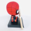 ITUBLE Spiderman Bobbleheads Car Dashboard Decorations Cute Bobblehead Figures Dash Board Decor Auto Doll, Western Anime Car Ornaments Accessories Interior for Men Women Girls Boys with Phone Holder