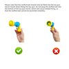 Runske 60Pcs Cat Toys Combination Set,Cat Plush Balls Toy,Cat Toy Gun Launcher,Cat Spring Toys,Catnip Ball,Cat Interactive Entertainment Toys,Cat Exercise Toys,Cat's Favorite Toy