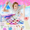 KUALUDJIT Butter Slime Toys Kit 12Pack, Fidget Toys Educational Toys, Super Soft & Non-Sticky,Stress Relief for Girls and Boys Age6-12 Party Favors and Birthday Christmas Slime