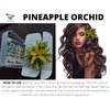 Yellow Orchid Flower Hair Clip For Women - Tropical Boho Hairpiece for Bridesmaids and Flower Girls Luau Costume Accessories for Teens Handmade in Hawaii by Aviella Aloha