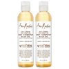SheaMoisture Body Oil, Daily Hydration 2-Pack – Lightweight, Non-Greasy Moisturizer with 100% Extra Virgin Coconut Oil, Coconut Milk, and Acacia Senegal, 8 Oz Ea