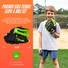 NERF Proshot Kids Teeball Glove + Ball Set - Youth Baseball Glove + Foam Ball Set - Boys + Girls Teeball Mitt Set - Kids Adjustable Baseball Glove - Right Hand Throw - 8.5"