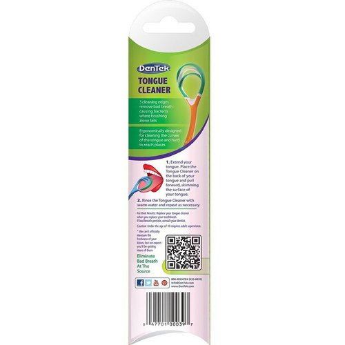 Dentek Comfort Clean Tongue Cleaner Fresh Mint
