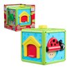 Just Play CoComelon 6-inch Busy Block, Educational and Early Learning Activity Cube, Kids Toys for Ages 06 Month