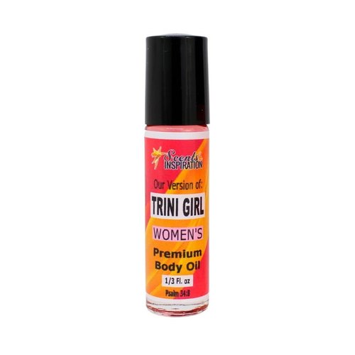 Scents & Inspiration Roll-On Fragrance Oil - Our Version of Trini Girl | Women's Fragrances | Alcohol-Free | Travel Size | Long Lasting Women's Fragrance Oil | 1/3 Fl. Oz