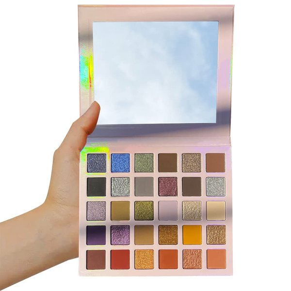 SZDYM Professional super shine shimmer 30 color eyeshadow palette,high pigment matte+duochrome+shimmer,Cruelty- Free Makeup Pallet,Colorful Powder Long Lasting Waterproof Eye Shadow (make up-2)