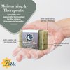 Blue Moon Elise Rosemary Mint Bar Soap for Men and Women, Made with Organic Ingredients, Handmade in the USA, Moisturizing and Therapeutic for Face/Body, Soap Bar for Sensitive Skin
