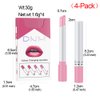 evpct 4 pk Mini Cigarette Color Changing Change Lipstick Sets PH Lip Balm Kit,DNM Litte Smoke Tube Red Lipstick Moisturizing Lip Stain Long Lasting Waterproof for Women labiales matte larga (A-Set05)