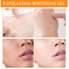 2PCS Orange Exfoliating Gel, Orange Exfoliating Gel Scrub Face Body Skin, Natural Orange Peeling Gel Face Scrub, Deep Cleansing Moisturizing Facial Exfoliator