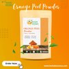 Herbs Botanica Orange Peel Powder Organic Face Mask Vitamin C Powder Face, Skin and Hair Care Exfoliating Face Scrub For Acne and Dark Vegan, No Added Chemicals, Facial Mask 5.3 oz