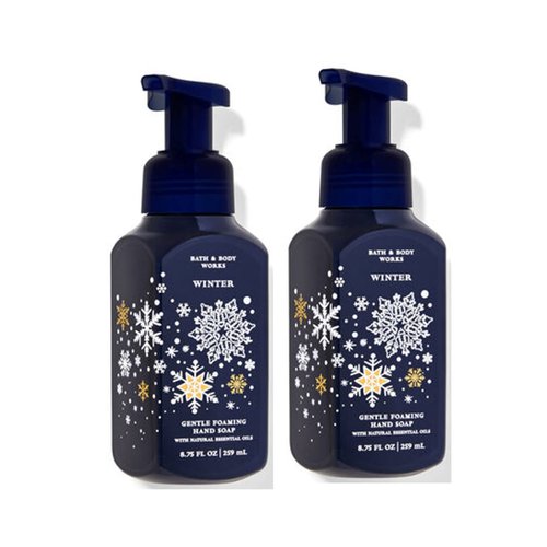 Bath and Body Works Winter Gentle Foaming Hand Soap, 2-Pack 8.75 Ounce (Winter)