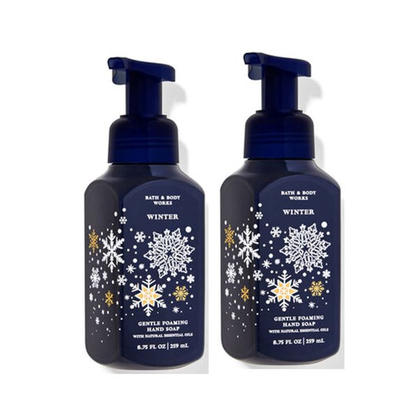 Bath and Body Works Winter Gentle Foaming Hand Soap, 2-Pack 8.75 Ounce (Winter)