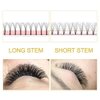 Premade Volume Eyelash Extensions 5D-C-0.10-13 Long Stem Premade Fans Eyelash Extensions Volume Lash Extensions .07 .10 Premade Volume Fans C D Pre made Lash Fans 9-16 mix (13 mm, 5D-C-0.10)