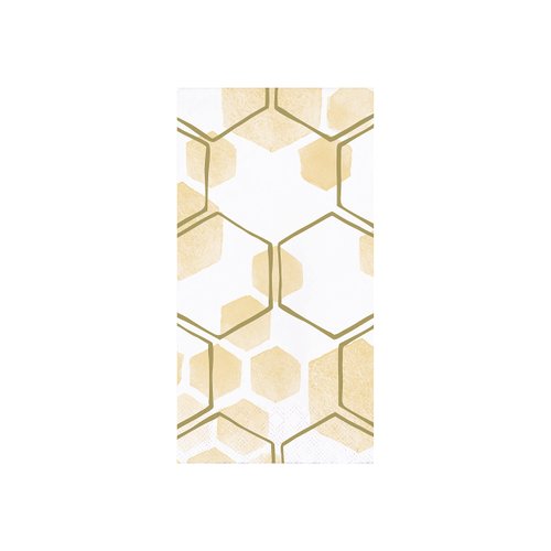 Honeycomb Dinner Napkins, 16 ct