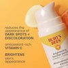 Burt's Bees Stocking Stuffers, Vitamin C Turmeric Face Serum, Brightens Skin & Visibly Reduces Dark Spots, Fine Lines & Wrinkles, Naturally Hydrating, Lightweight - Brightening Booster (1 oz)