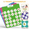 Matching Memory Game for Kids Age 3 4 5 6 7 8 Year Old, Travel Toy for Boys Girls, Wooden Board Game, Road Trip Essentials for Toddler, Airplane/ Car/ Camping Activity, Ideal Christmas, Birthday Gifts