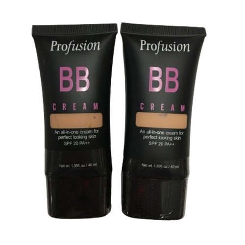 2 Pack Profusion BB Cream An all in one Cream for Perfect Looking Sking SPF 20 PA