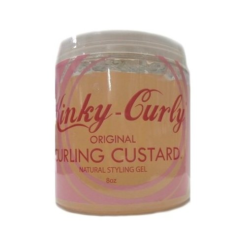 Kinky Curly Original Curling Custard Natural Styling Gel 8oz - 236ml