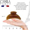 Camila Paris MP925 French Hair Clip for Women Thick Hair for Long Curly Wavy Hair, Girls Hair Claw Clips Jaw, Durable Styling Big Claw Clip for Thick Hair, Strong Hold No Slip Grip, Made in France