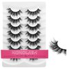 Eyelashes Wispy Faux Mink Lashes Fluffy Eye Lashes 7 Pairs Natural Look 8D Volume 16mm Fake Eyelashes Pack False Eyelashes Natural Look by MOMOLASH