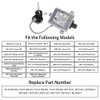 W3T19371 Xenon HID Headlight Ballast with Igniter & D2S Bulb Replacement for Acura TL TSX ILX ZDX RDX Honda Odyssey Mazda 3 5 CX-9 Mitsubishi Outlander Lancer - Replaces W3T15671 W3T16271